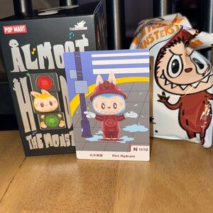 Pop Mart The Monsters Almost Hidden Fire Hydrant